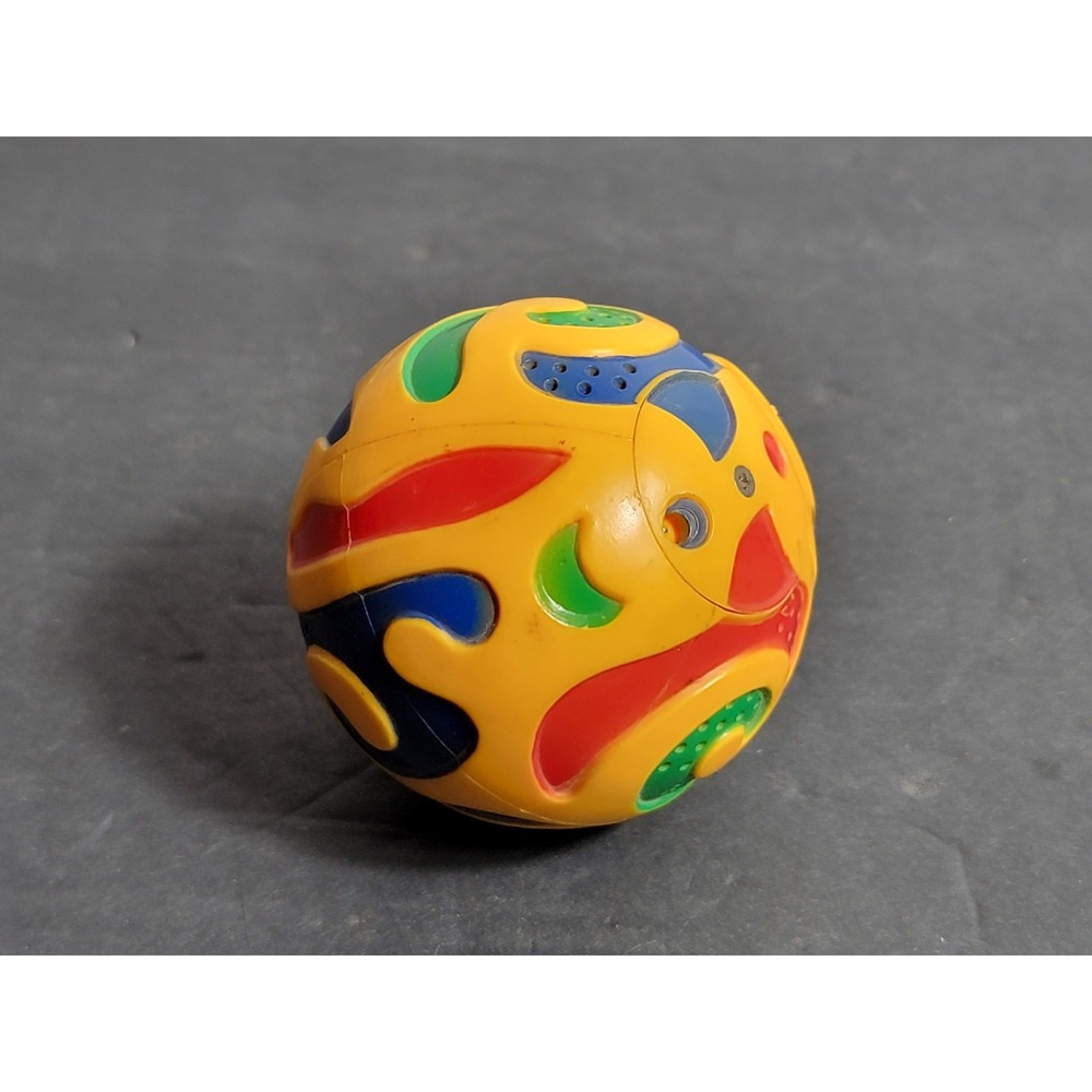C-Tone Novelty Ball Transistor Radio Vintage Multi Color Hong Kong Untested